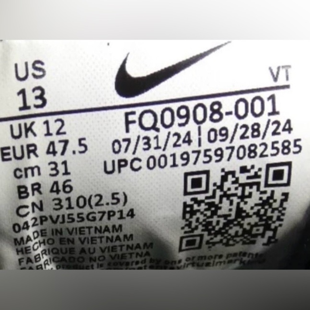 Nike Pegasus 🔥 Trail 5 GORE-TEX Black Wolf Grey Running Shoes FQ0908-001 11 13 - Picture 14 of 14